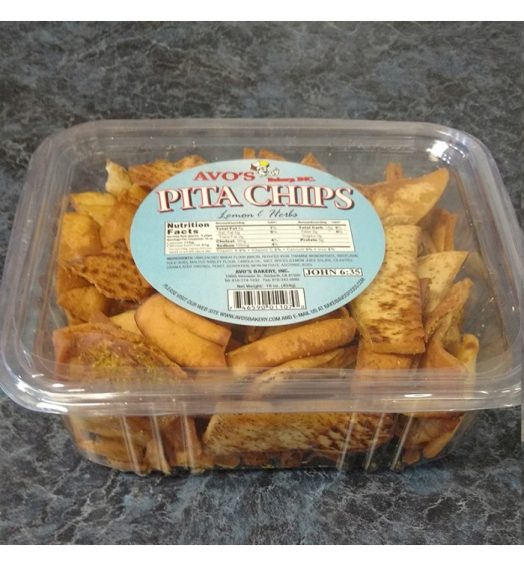 PITA CHIPS LEMON & HERBS